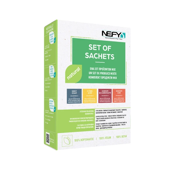 Solutie de curatat, set, sodiu, acid citric, sapun, NEFY image