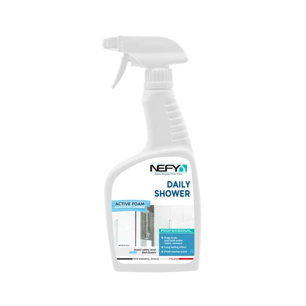 Solutie de curatat cabine de dus, spray, 500 ml, NEFY image