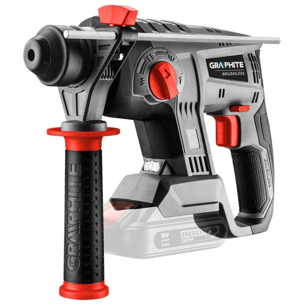 Ciocan rotopercurtor cu acumulator Li - Ion Energy + Graphite 58G027 image