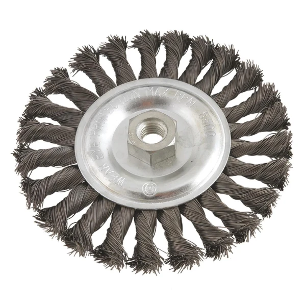 Perie de sarma. circulara indoita INOX. sarma toronata image