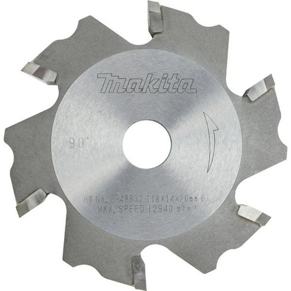 Disc de taiere V canelura B-48832 Makita. 118 x 20 x 14 mm image