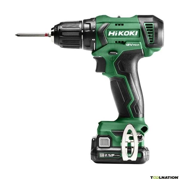 Masina de gaurit si insurubat DS12DAWFZ Hikoki. 2 acumulatori Li-Ion. 12 V. 2.5 Ah. 38 Nm. 1700 rpm. image