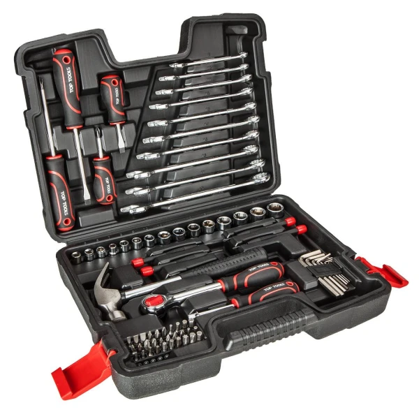 Set scule de mana 38D500 Top Tools. 1/4" - 3/8". 73 buc. image