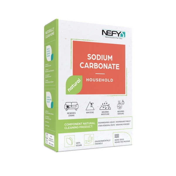 Bicarbonat de sodiu, de uz casnic, 4x70 g, NEFY image