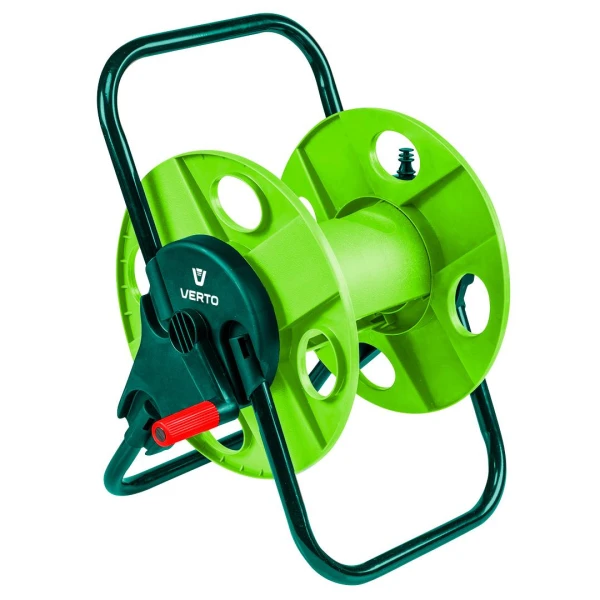 Tambur/ rola pentru furtun de gradina 15G790 Verto. 45 m - 1/2". 15 m - 3/4". image