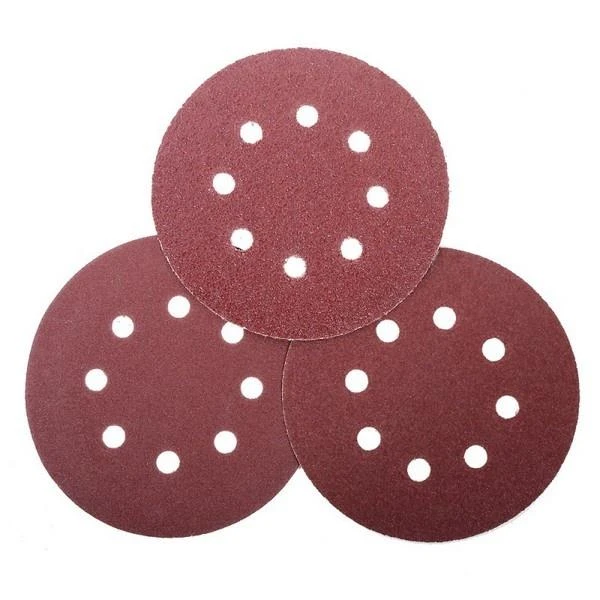 Disc arbaziv cu autofixare cu gauri 125mm. 5buc. GR 240 / 49148 image
