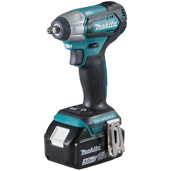 Masina de insurubat cu impact DTW180RFE Makita. Cu 2 acumulatori Li-Ion 18 V. 3 Ah. 180 Nm. 3/8". image