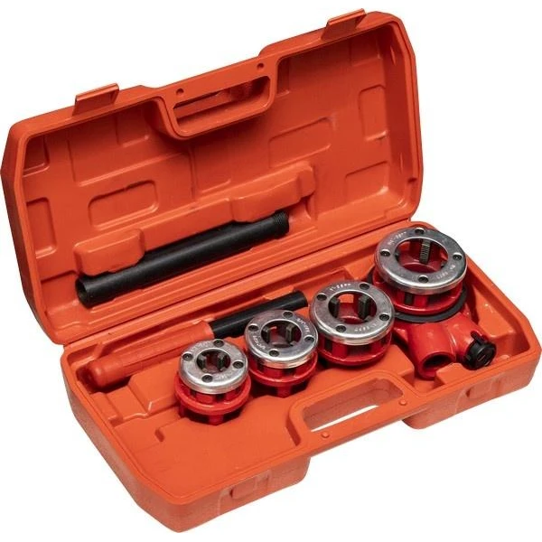 Trusa de filetat tevi MPN. 4 buc. 1/2" - 3/4" - 1" - 1.1/4" image