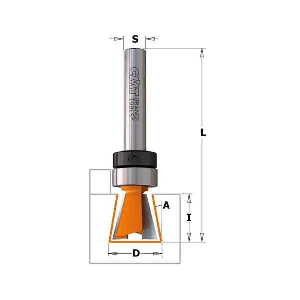 Freza CMT. D-19 I-22 L-60.3 S-8 image