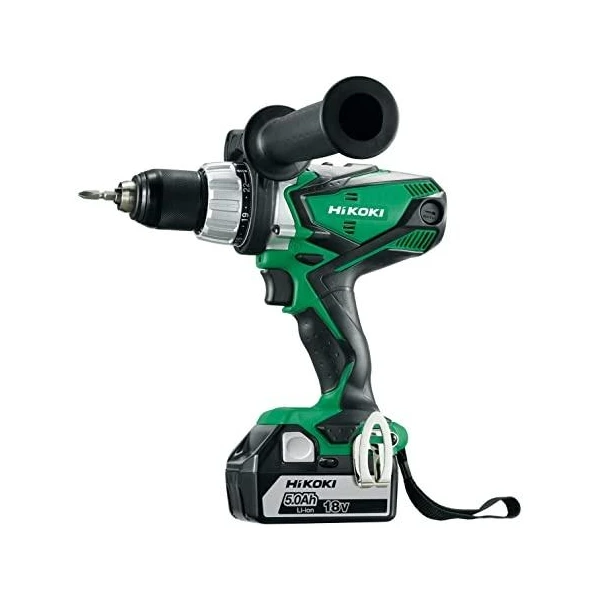 Masina de gaurit si insurubat cu percutii DV18DSDLWPZ Hikoki. 2 acumulatori Li-Ion. 18 V. 5 Ah. 92 Nm. 1800 rpm. image