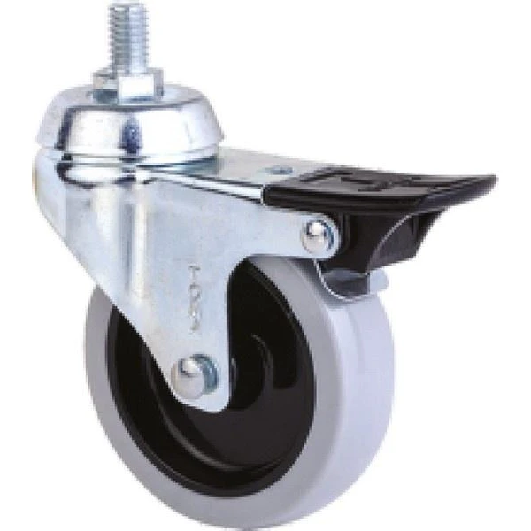 Roata pivotanta cu fixare pe bolt si frana, greutate max. 34kg image