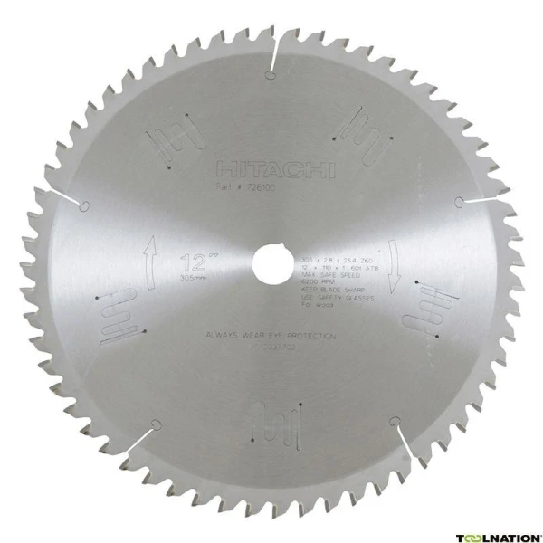 Disc circular pentru lemn 752447 Hikoki. TCT Z36. ATB. 216 mm. 30 mm. image