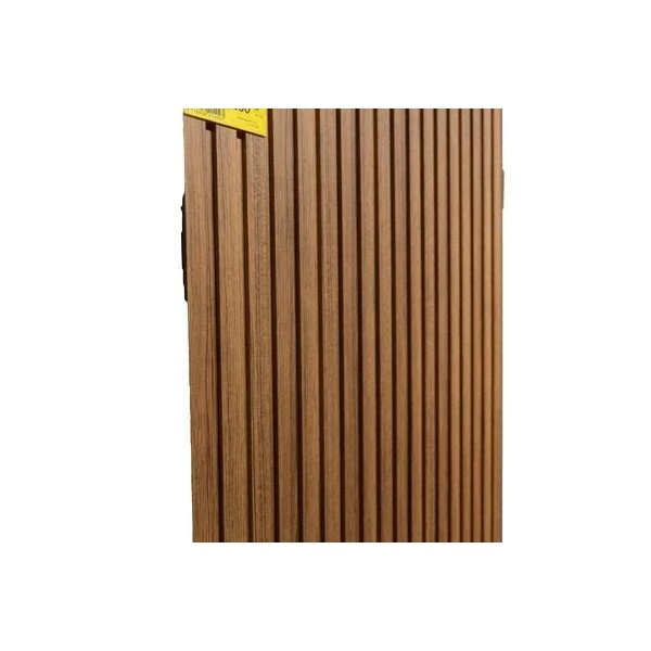 Panou decorativ riflat MDF, matt teak1, 2800x120x18mm, LB-3771 AGT (0,336m2-1buc) image