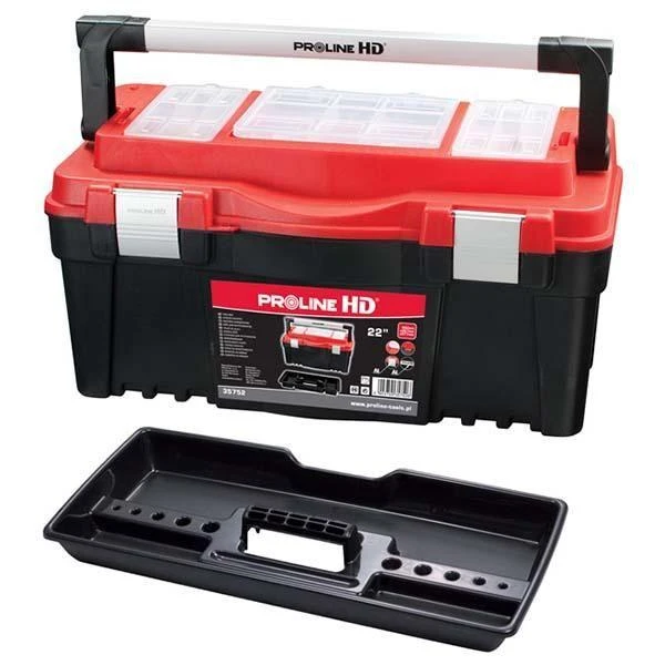 Cutie pentru scule Proline. 458 x 257 x 245 mm. Sistem de inchidere din plastic. image