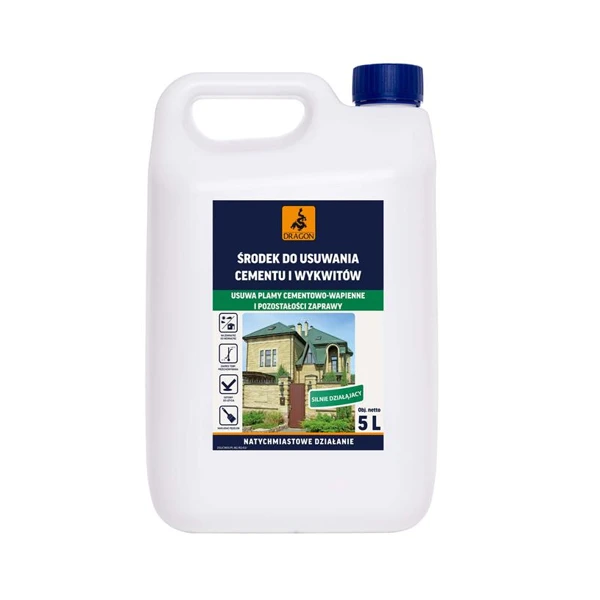 Solutie indepartat cimentului si pete de var, 5 L, DRAGON image