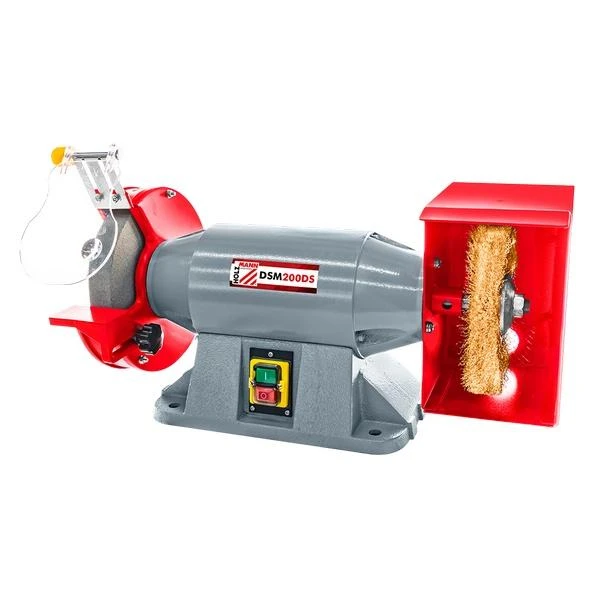 Polizor de banc combinat DSM200DS_230V Holzmann. 900 W. 2950 rpm. 200 mm. image