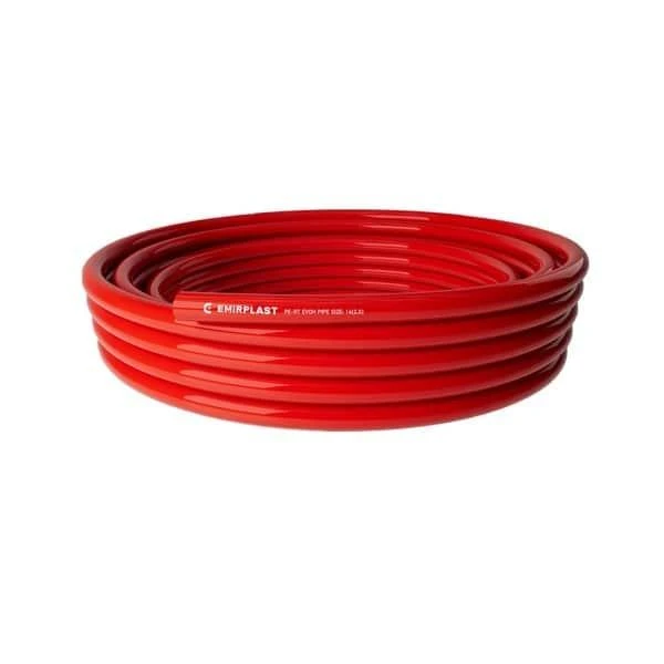 Teava pentru pardoseala calda PE-RT Emirplast. EVOH. d 16 x 2 mm. Rosie. 1 rola - 200 m. image