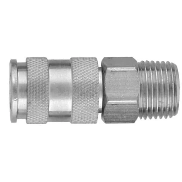Conector aer 'MAMA' cu filet extern de tip european GM-02AM Jonnesway. 1/4" BSPT. image