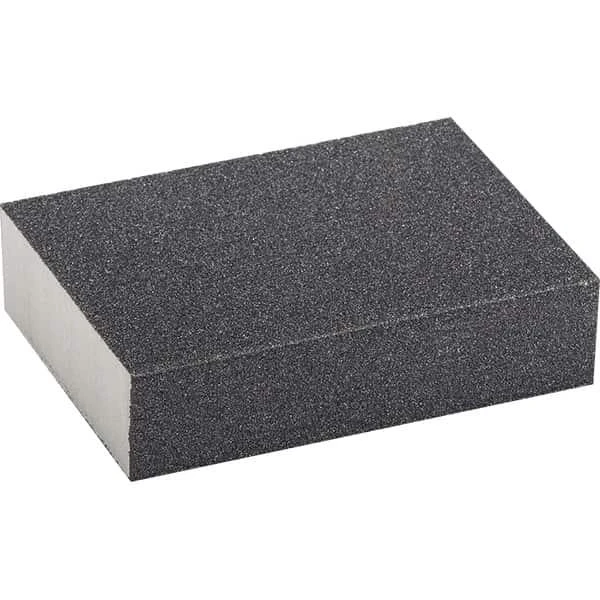 Шлифовальная абразивная губка.120x90x25 мм P120 с етикеткой image