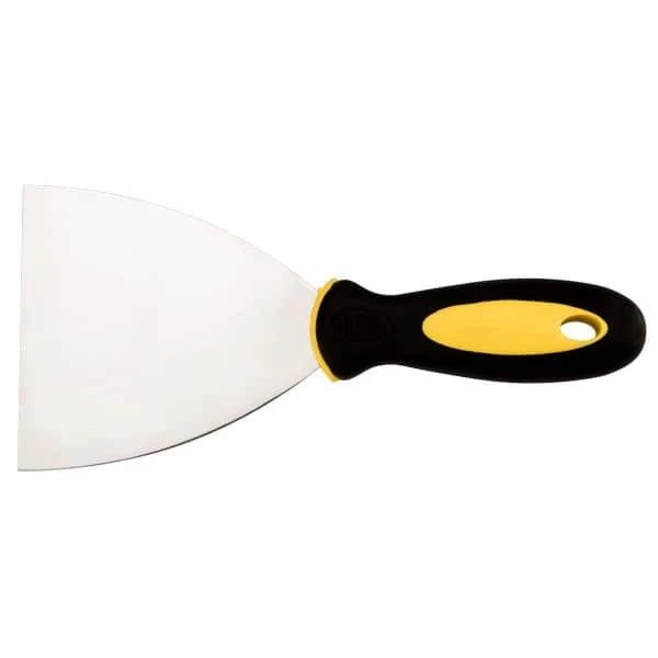 Spaclu inox 18B610 Topex. Maner bimaterial. 100 mm. image