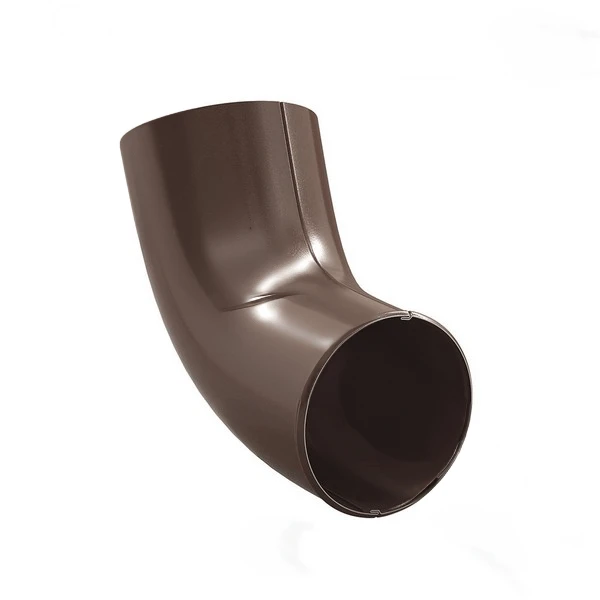 Cot evacuare pentru sistem pluvial Bilka. Metal. d 90 mm. Maro RAL8017. image