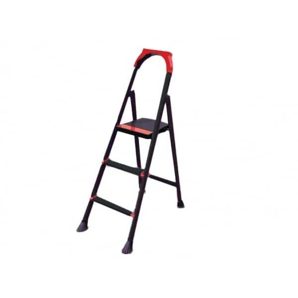 Scara aluminiu LEO Eurostep. 3+1 trepte. Neagra. image