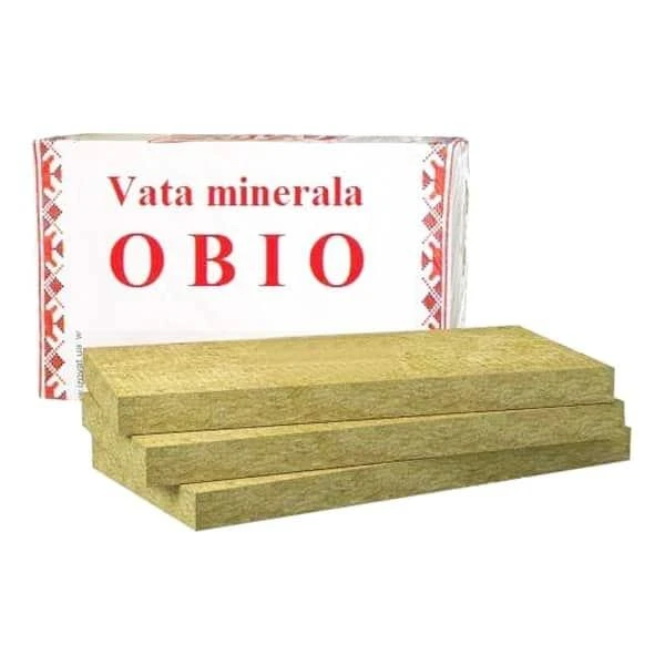 Vata minerala OBIO. 1000 x 600 x 20 mm. 160 kg/m3. ( 10 buc/pachet - 6 m2 ) image