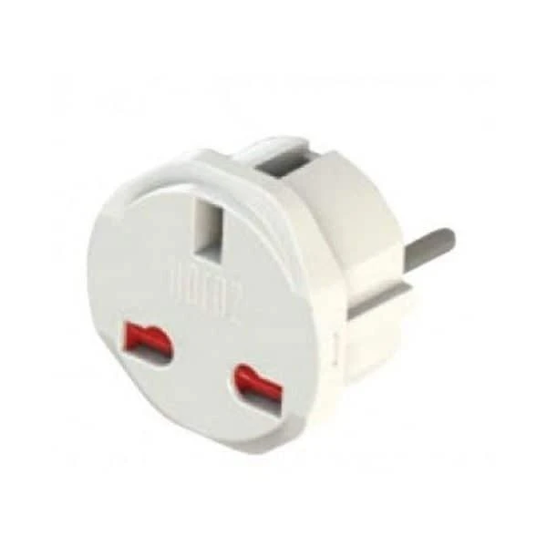 Adaptor cu/imp UK-EU. 10A. alb. TEB image