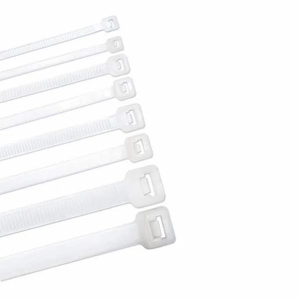 Coliere din nylon 3.6 x 300mm '100buc' alb. Cupra image
