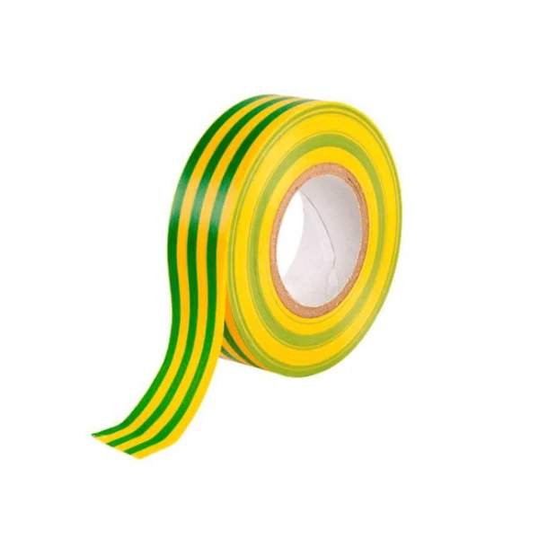 Banda izolatoare GEKO. Galben/ Verde. 15 mm x 10 m. image