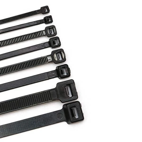 Coliere din nylon 4.8 x 350mm '100buc' negru. Cupra image
