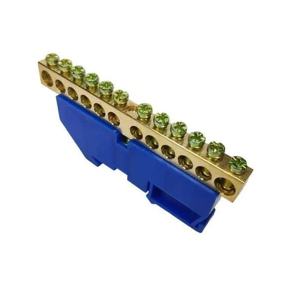 Sina zero izolata N Cupra. 12 poli. Albastru. image