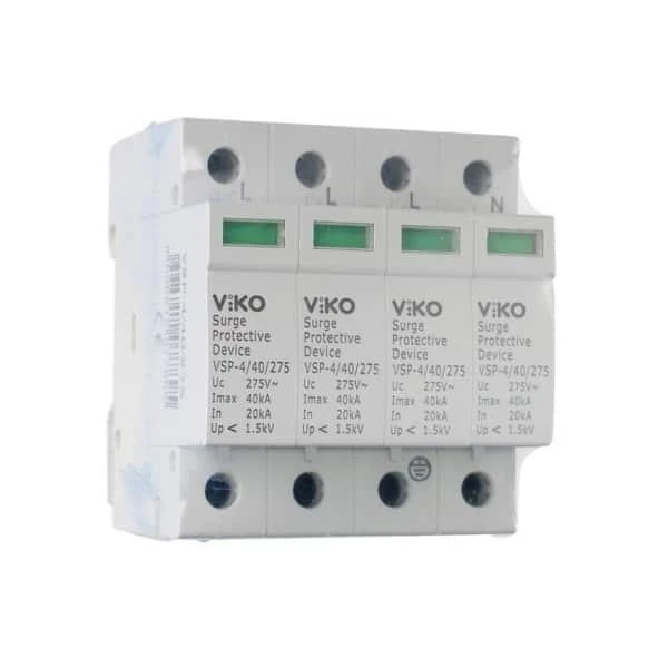 Descarcator de supratensiune Tip C. 4P. 20kA. VSP. Viko by Panasonic image