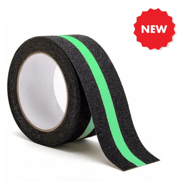 Banda antiderapanta fosforescenta pentru scari DIY ANTI-SKID GEKO. Autoadeziva. 25 mm x 3 m. image