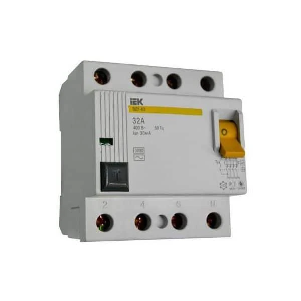 Intrerupator automat de protectie UZO VD1-63 16A 2P 10mA IEK image