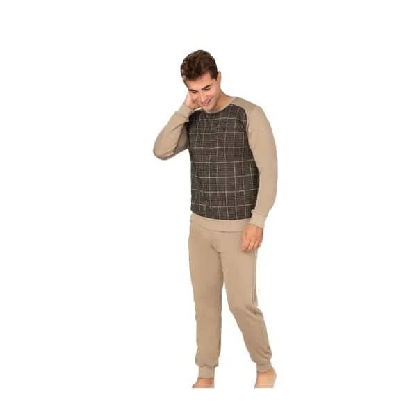 Pijama pentru barbati DOWRY. Maro. image