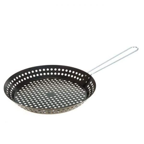 Решетка - сковорода для гриля BBQ. D30.5cm image