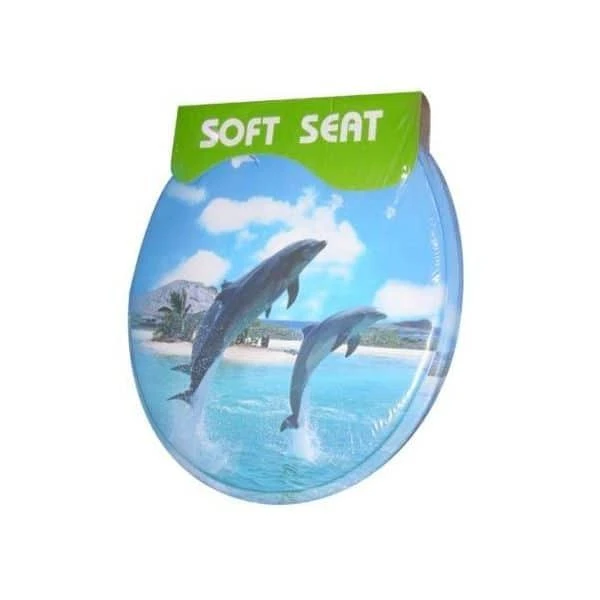 Capac pentru WC 001. Soft Seat 'delfini' image