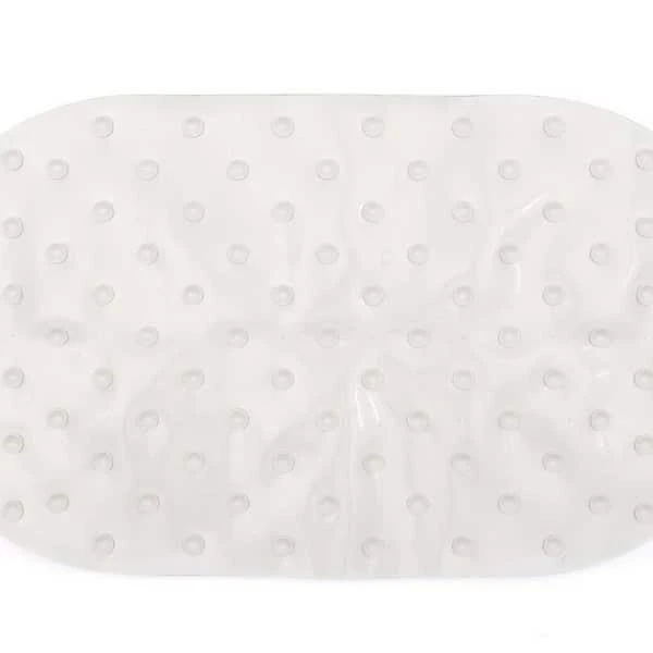 Covoras baie. Antiderapant. Oval. Transparent. image