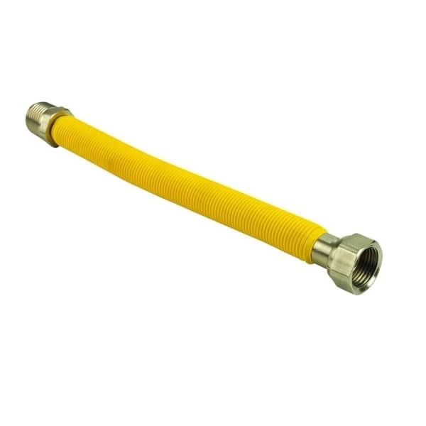 Racord extensibil gaz, filet interior - filet exterior, 3/4", protectie PVC, galbena, 100сm, Efe Flex image