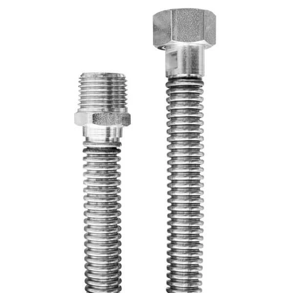 Racord flexibil extensibil pentru gaz Fayn Trade. MF 1/2". Crom. 600 сm. image
