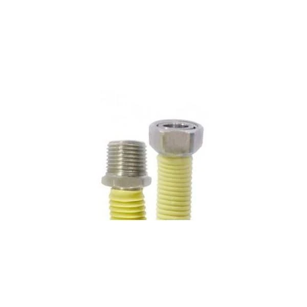 Racord flexibil gaz MF 1/2'. cu protectie PVC galbena. 80сm Efe Flex image