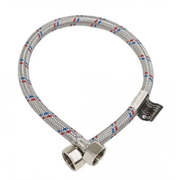 Racord flexibil. apa FF 1/2'. protectie fire inox. 50cm. MPN image