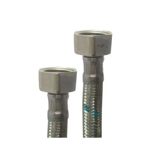 Racord flexibil. apa FF 1/2'. protectie fire inox. 100cm. MPN image