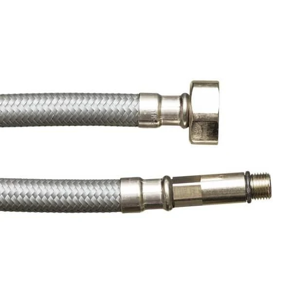 Racord flexibil pentru baterie monocomanda NEOPERL. 1/2"F. Protectie nailon. Niplu lung. 80 сm. image