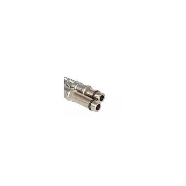Racorduri flexibile pentru baterii 1/2'F. protectie fire inox. niplu lung / scurt. 80сm Blue Flex image