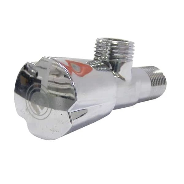 Robinet coltar nichelat MPN. 1/2" M х 1/2" M. image