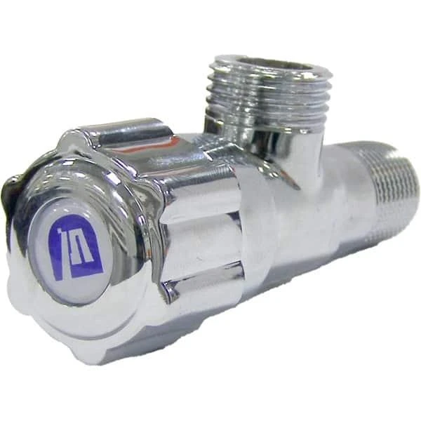 Robinet coltar nichelat MPN. 1/2" M х 1/2" M. image