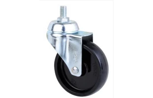 Roata pivotanta cu fixare pe bolt, neagra, greutate max. 34kg image