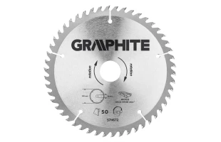 Disc ferastrau pe lemn. 190x30mm. 50 dinti. Graphite. image
